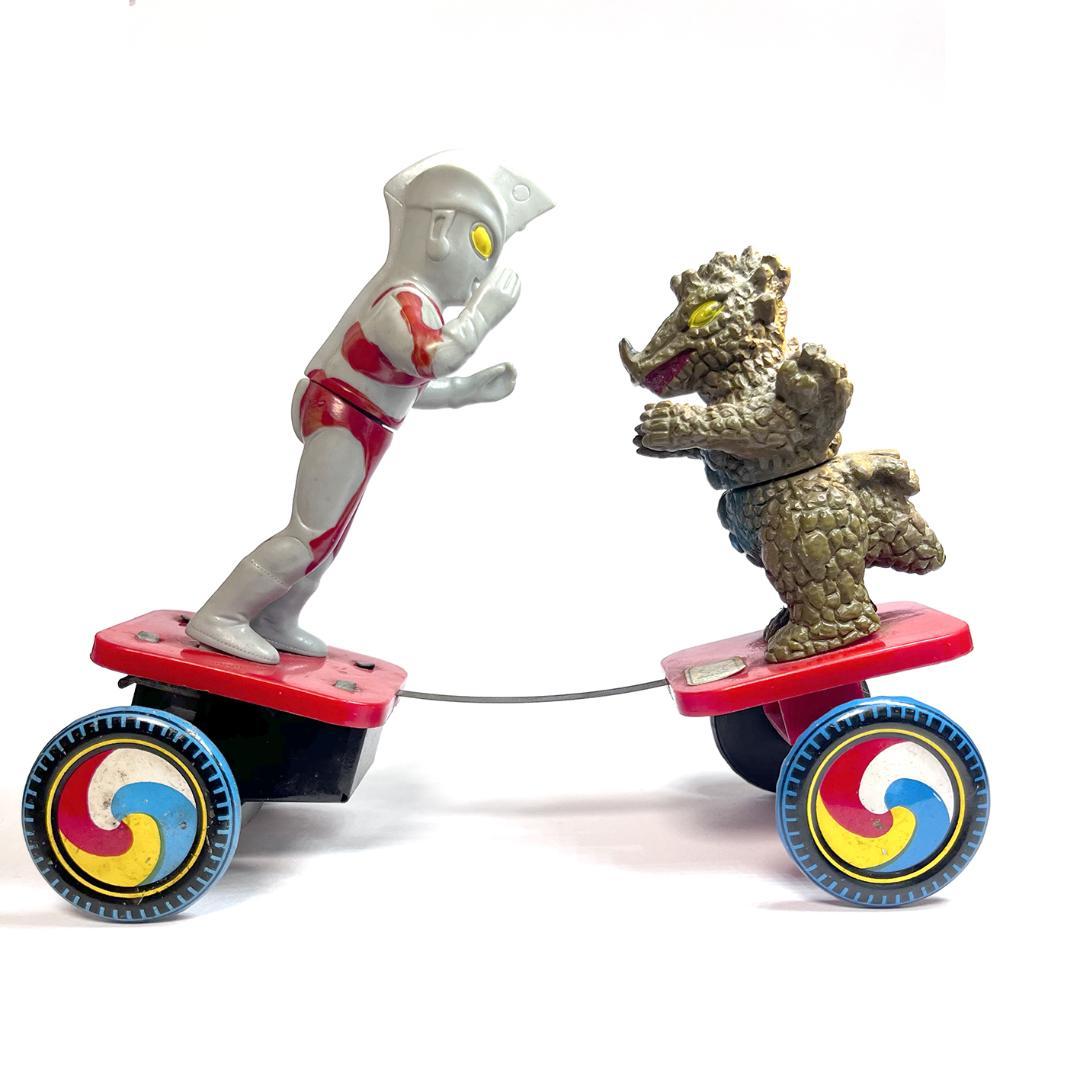 怪獣大決斗 ウルトラマン A エース ベロクロン ブルマァク ソフビ 美品