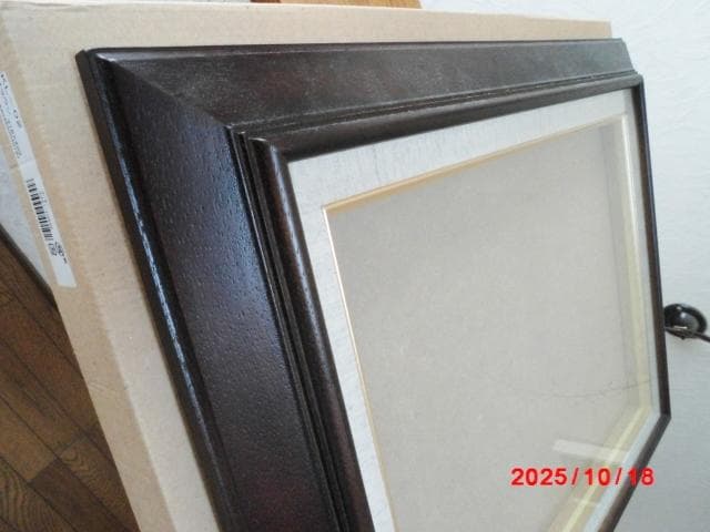 □ 木製デザイン額縁/F6号/A □