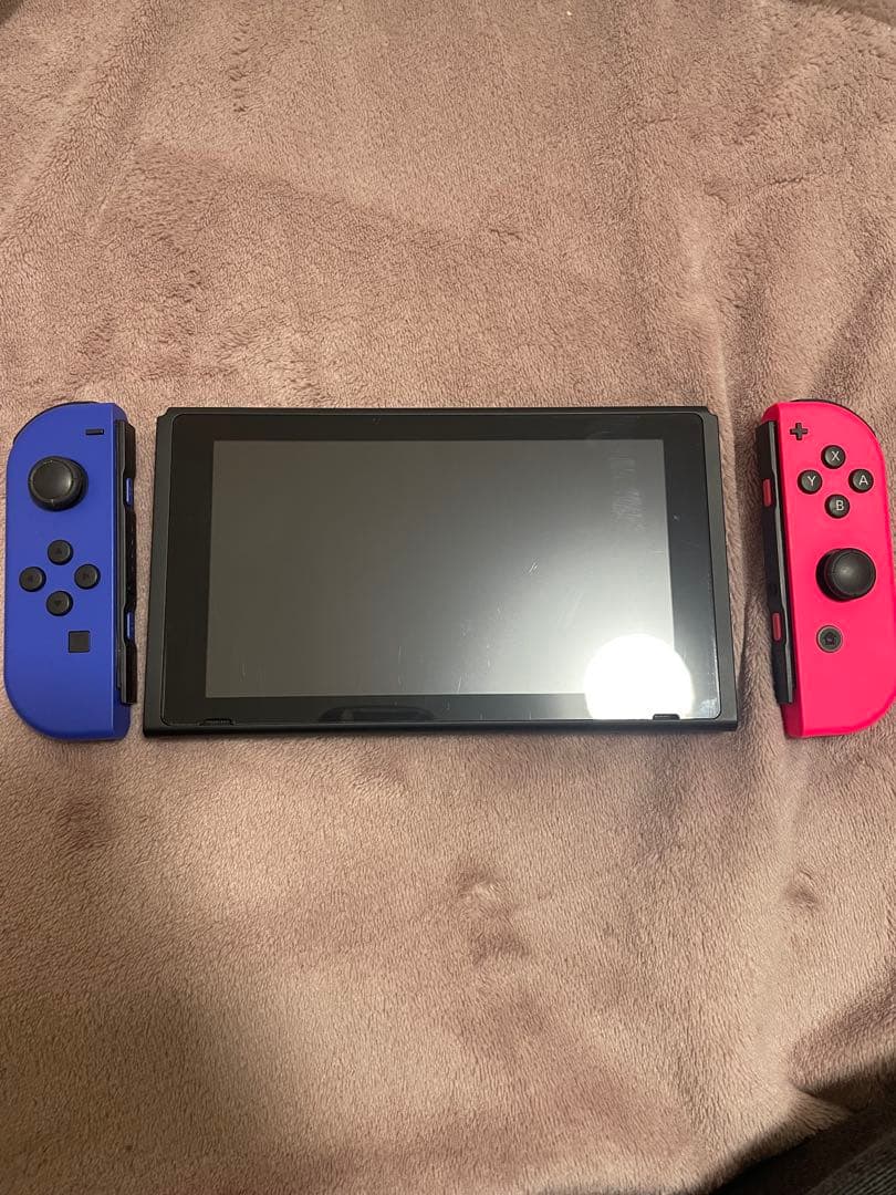 美品Nintendo Switch 本体128GB SDカード/保護フィルム付き