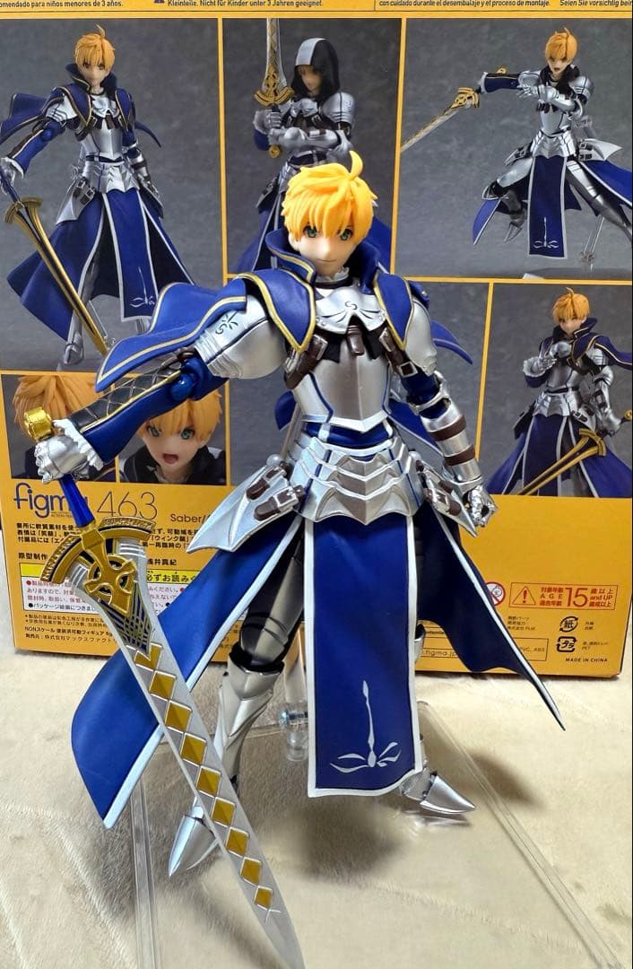 【開封品】figma セイバー/アーサー・ペンドラゴン〔プロトタイプ〕　欠品無し