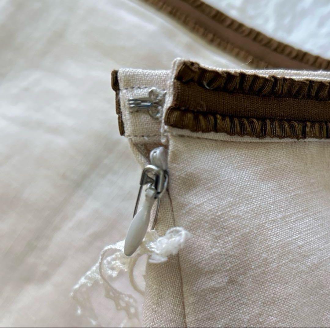 未使用タグ＊ミナペルホネン　BIRD　リネン　スカート