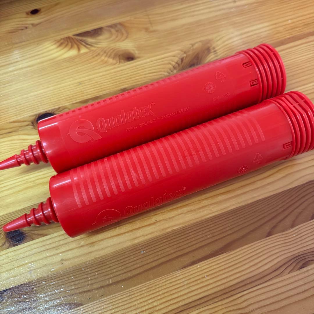 い*ご様 クオラテックス　レッドポンプ新品2本セット