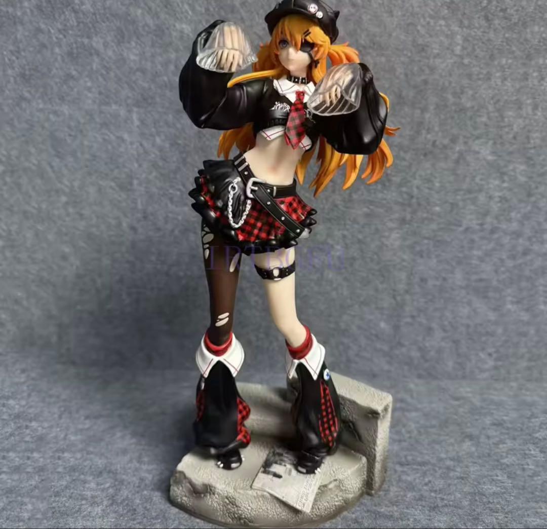 ガレージキット　未塗装未組立　アスカ　エヴァンゲリオン　フィギュア　PVC