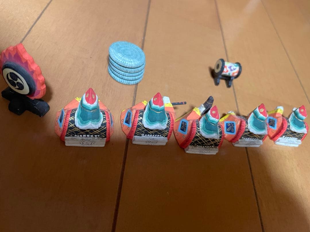 雛人形　五人囃子　五人ばやし　木彫