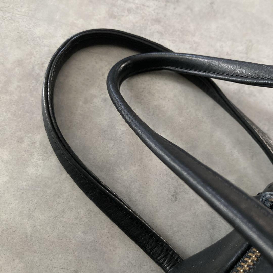 【希少✨️】a（アー）ボストンバッグ ブラック S レザーバッグ 本牛革