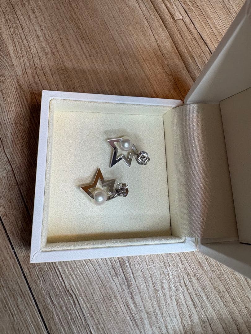 最終価格★TASAKIコメットプラスダイヤモンドピアス ほぼ新品★週末限定セール