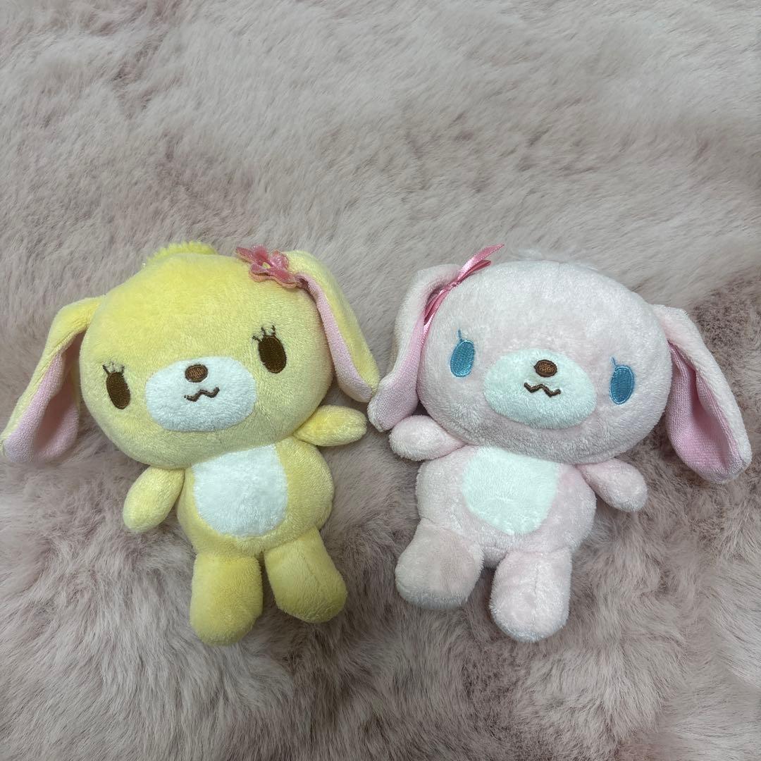 美品　シュガーバニーズ　はなうさ　ももうさ　ぬいぐるみセット　サンリオ　正規品