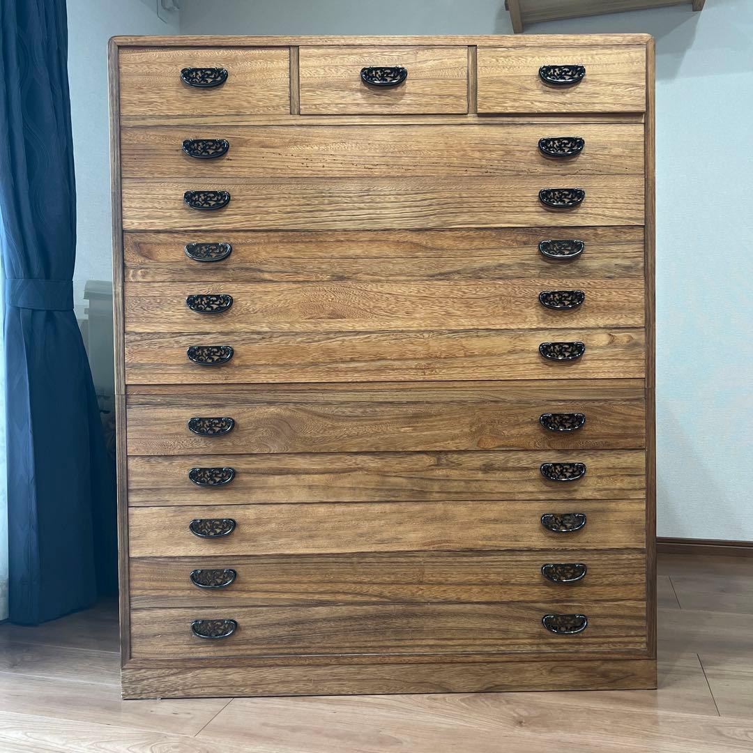 お値引き！ 焼桐箪笥　オーダーメイド　アンティーク