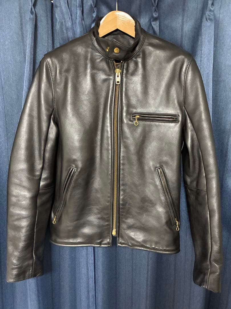 Vanson Leathers シングルライダース TYPE B 36