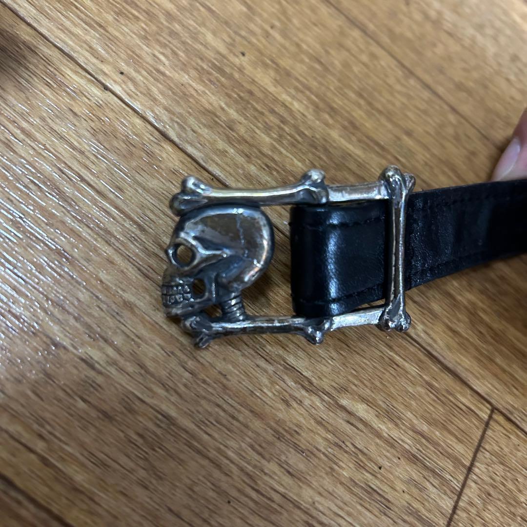 最終値下げ オリジナル スカルブレスレット スカルベルト silver925
