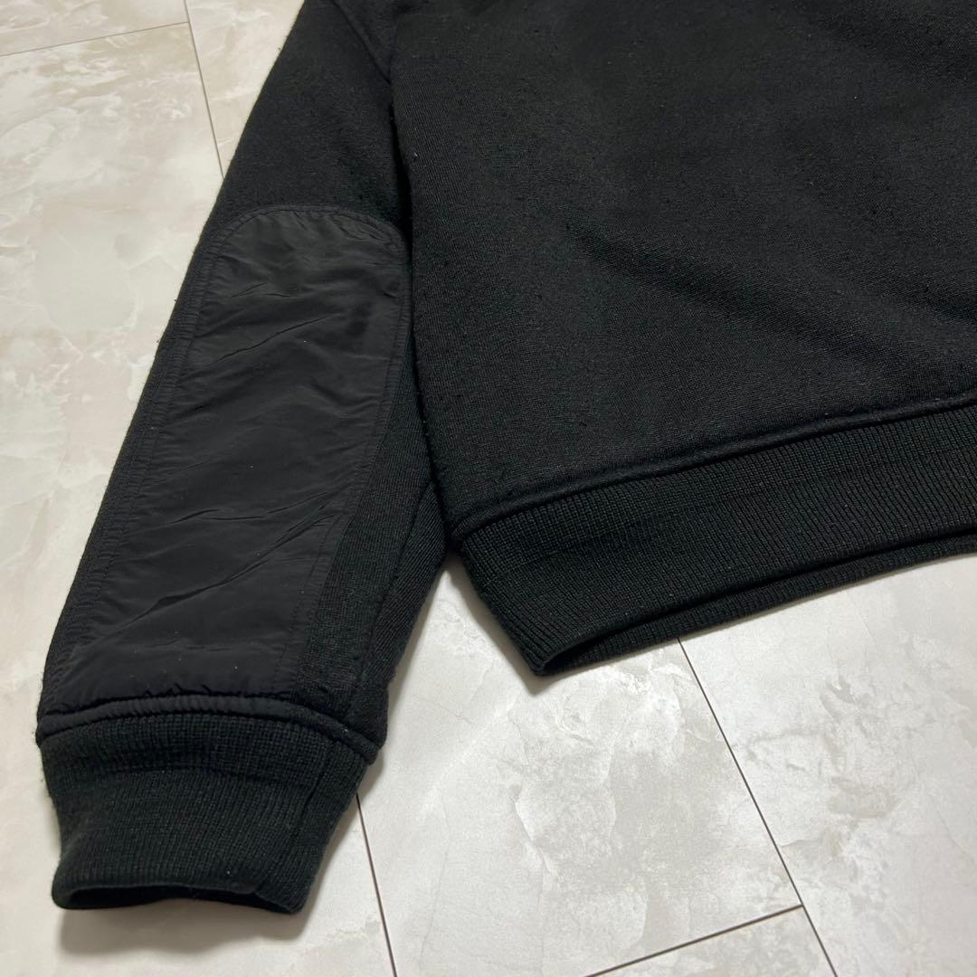 ポロ・ラルフ・ローレン フリースジャケット 黒 裏ボア