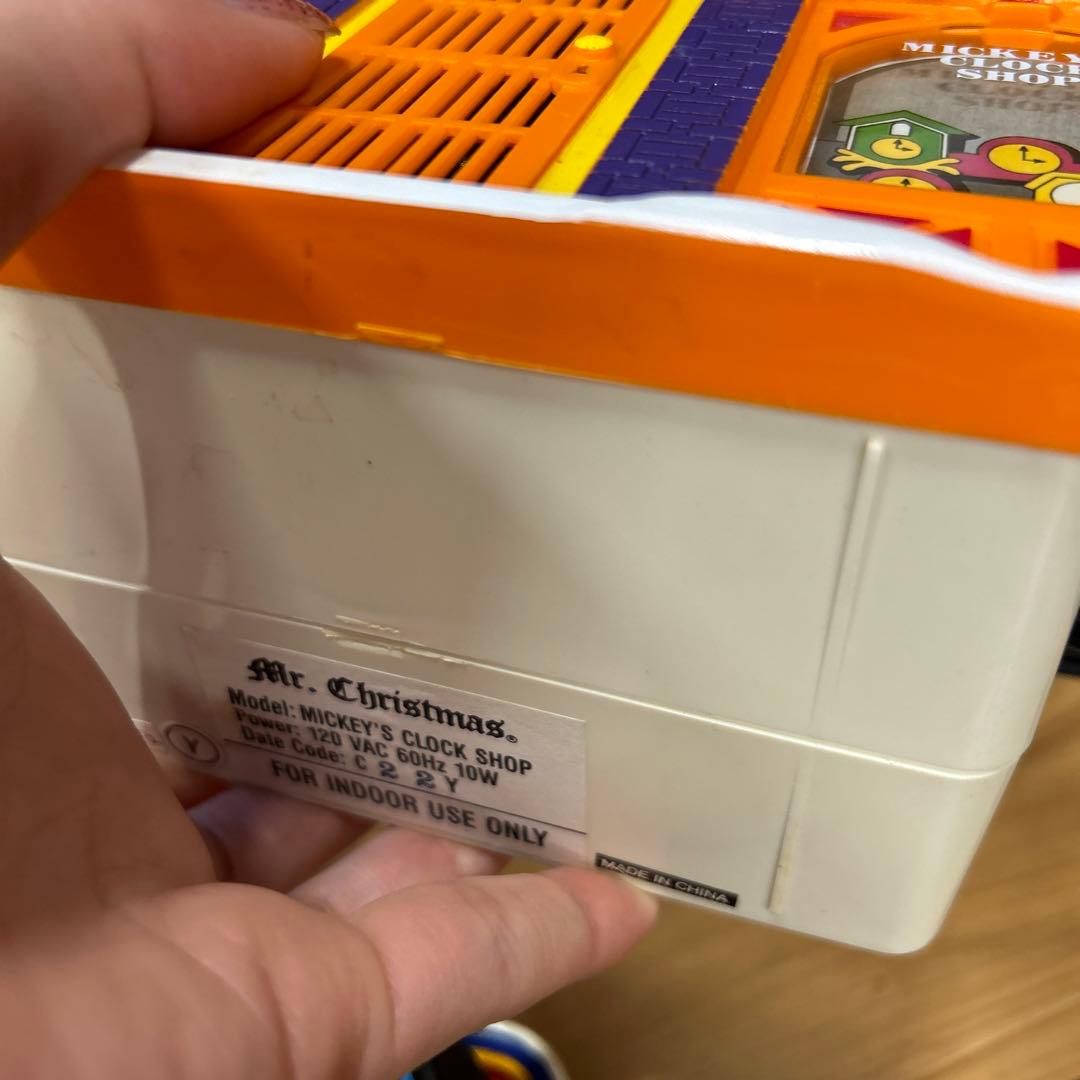 ミスター・クリスマス ミッキーの時計屋さん　ディズニー