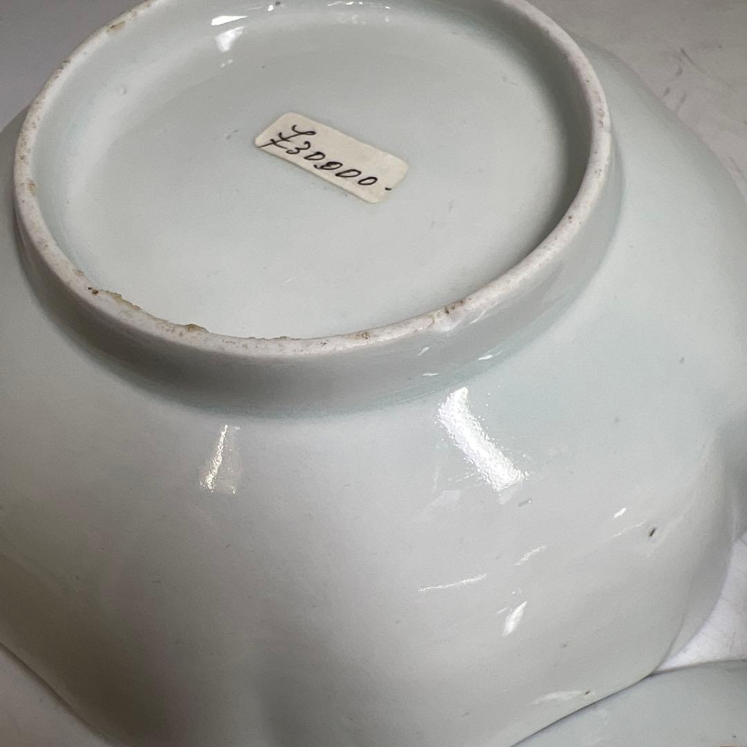 柿右衛門白磁、元禄伊万里、くらわんか、新渡皿等古い物4点東Y7-0723③タサチ