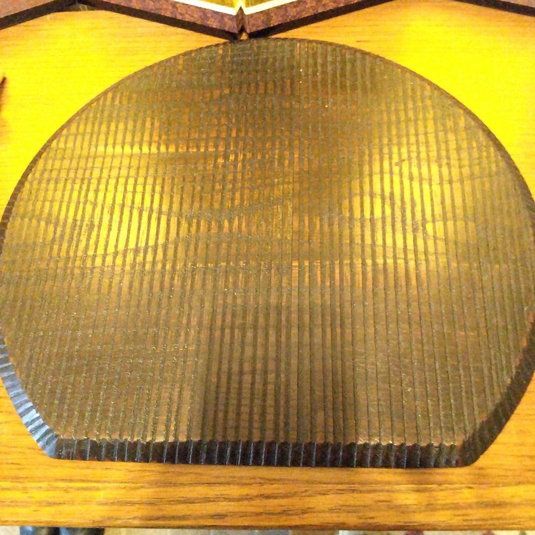 葉の形陶器製大皿等 木製台付き12点セット 工芸焼き物