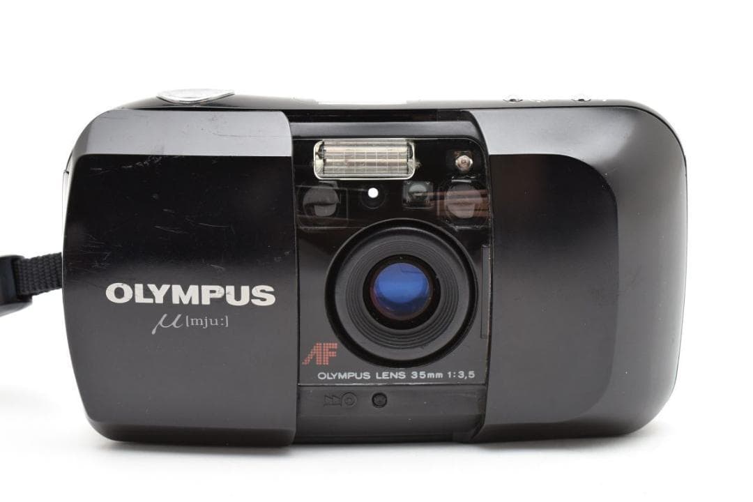 【希少】 OLYMPUS オリンパス μ mju 初代 コンパクトフィルムカメラ