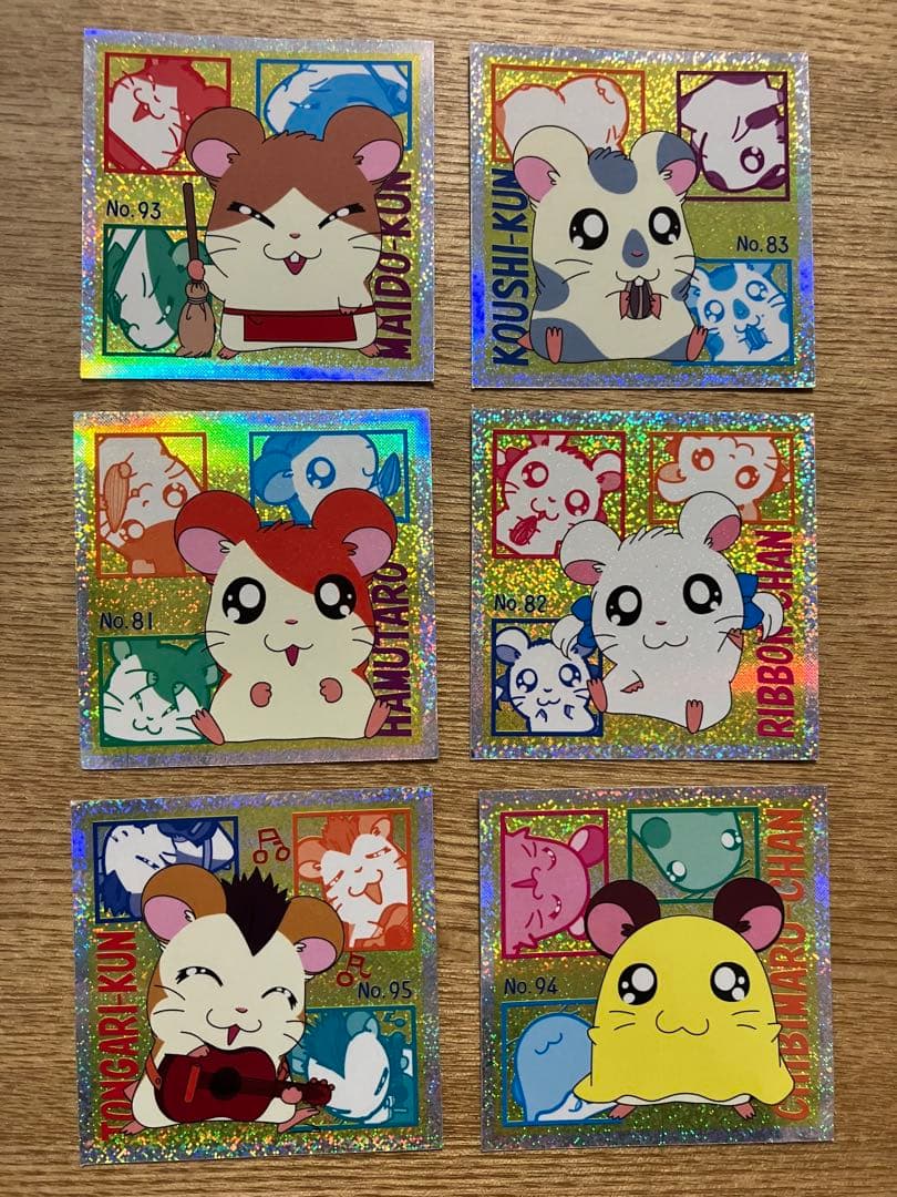 113 とっとこハム太郎　シール　ハム太郎　No.81 ステッカー