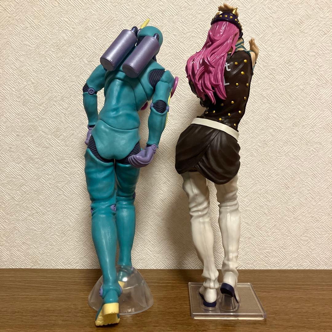 ジョジョの奇妙な冒険　一番くじ　6部　ストーンオーシャン　15体とロゴセット