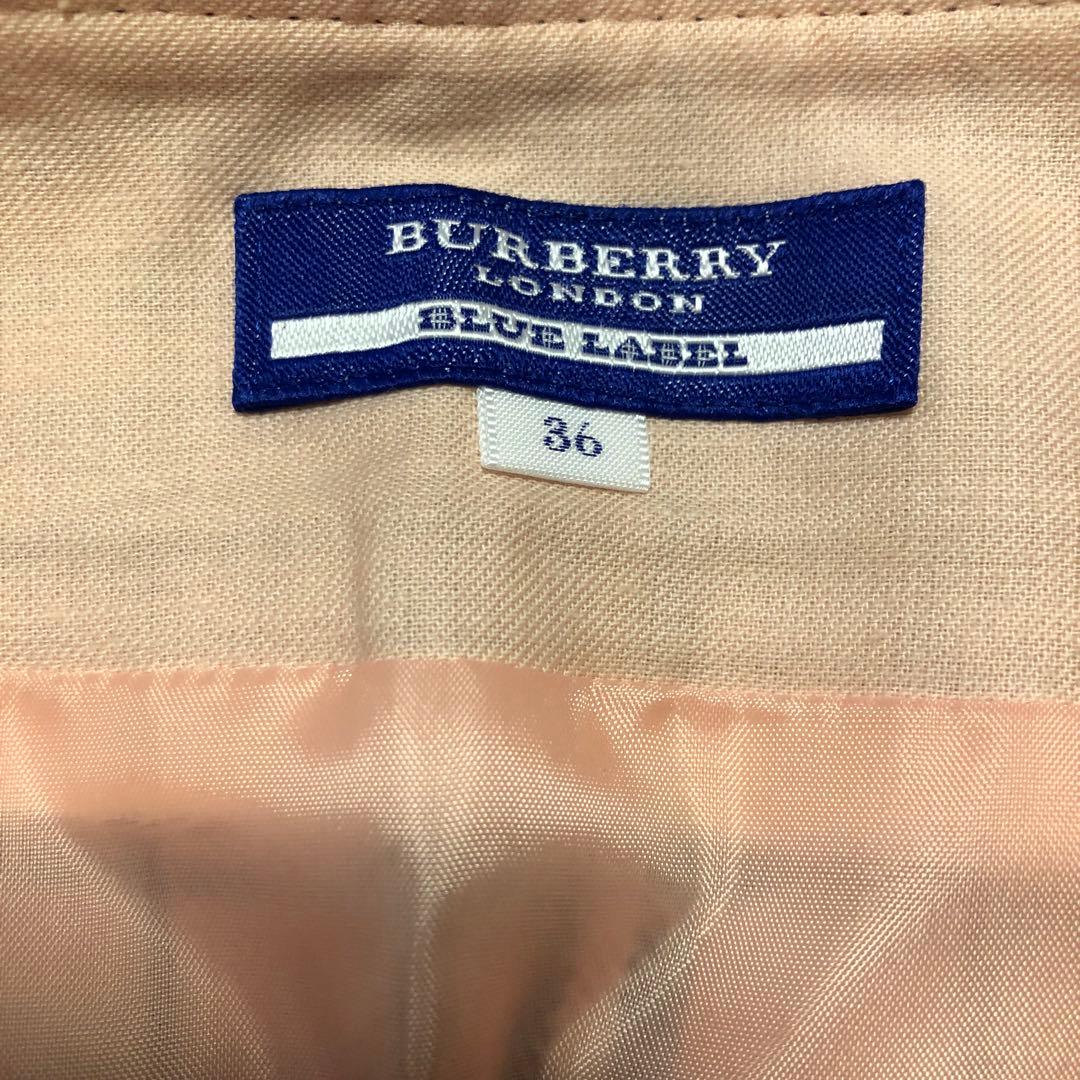 スカート Unused Burberry pink checked skirt