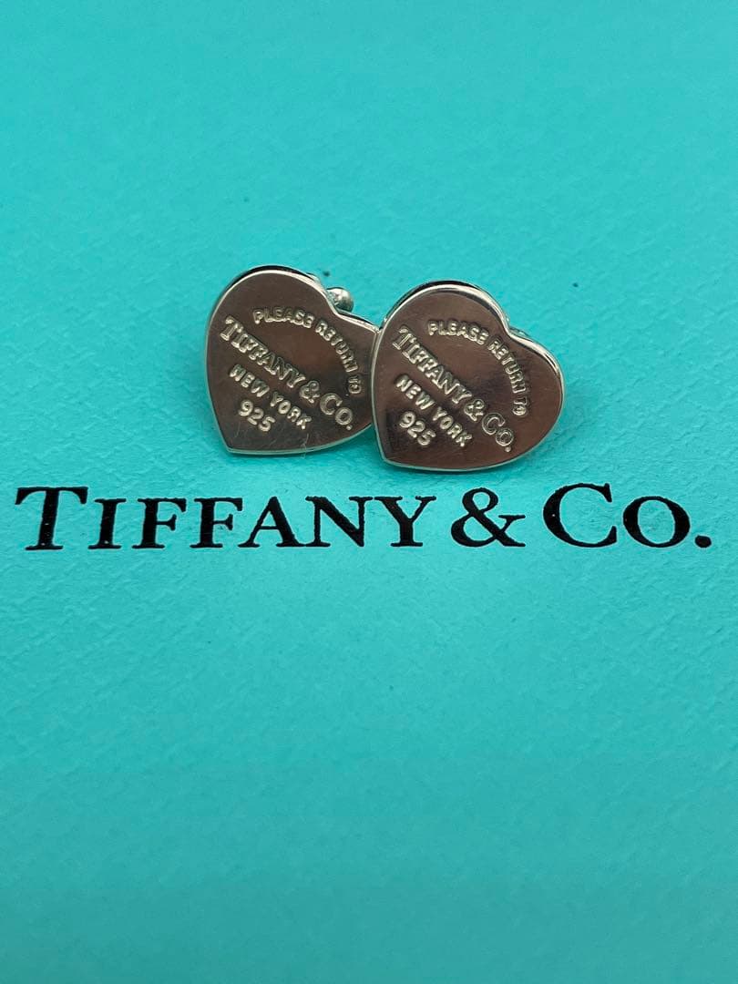 sora Tiffany & Co. ハート型ピアス 925シルバー