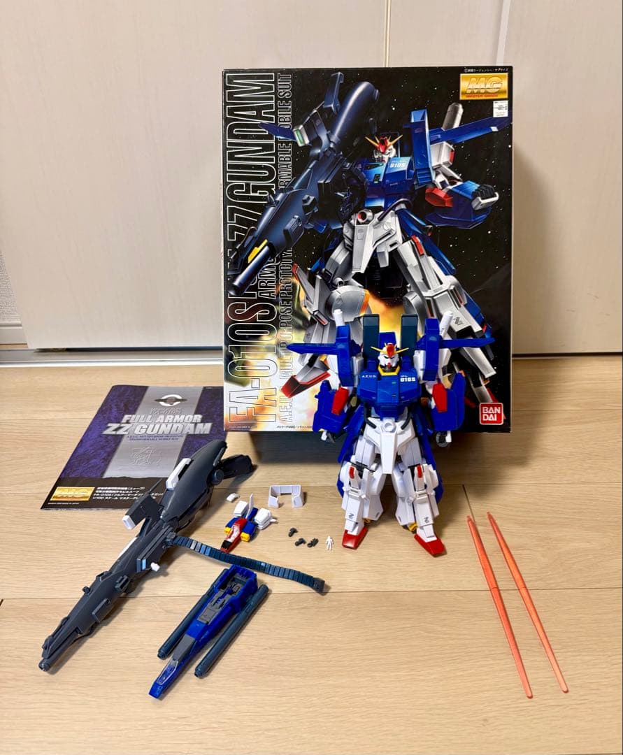 【組立済み】MG フルアーマーZZガンダム