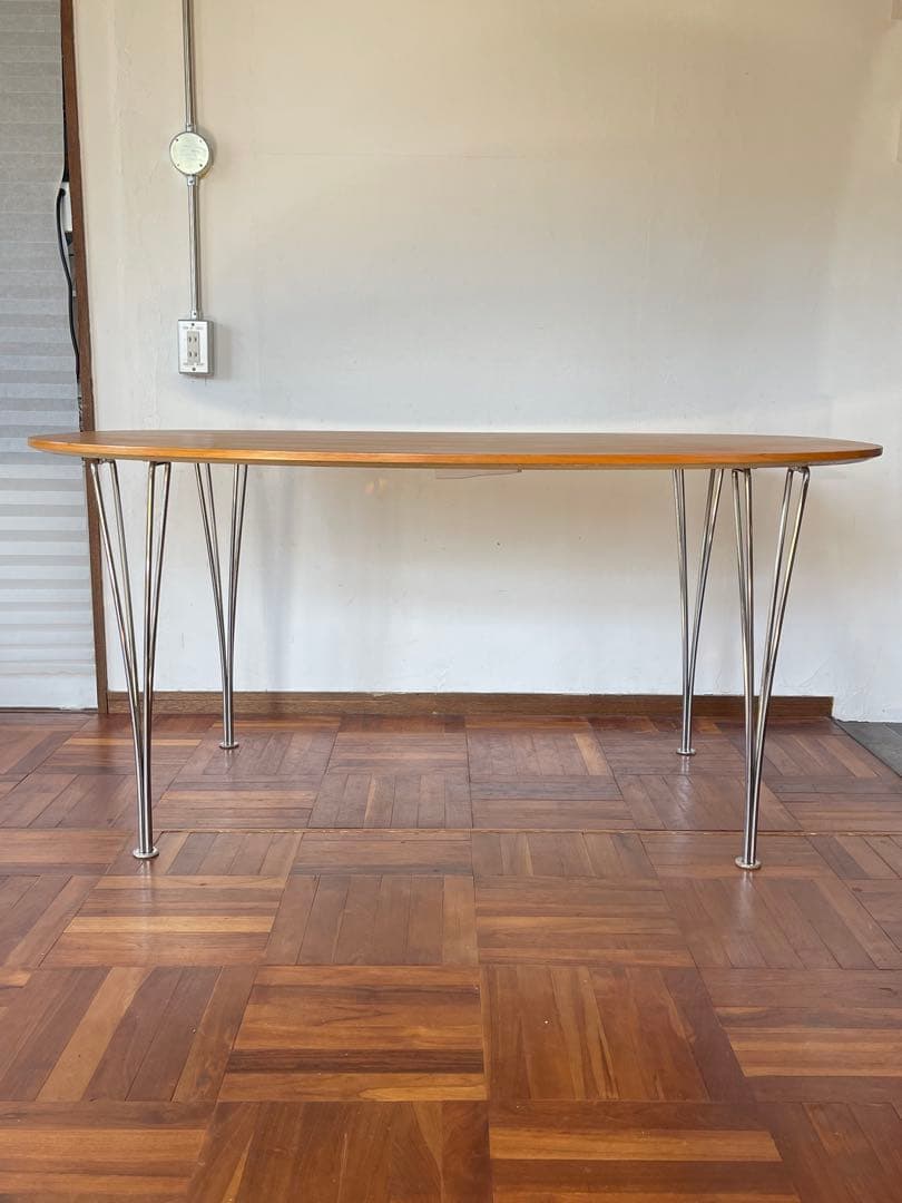 フリッツハンセン スーパー楕円テーブル Bテーブル オイルフィニッシュ