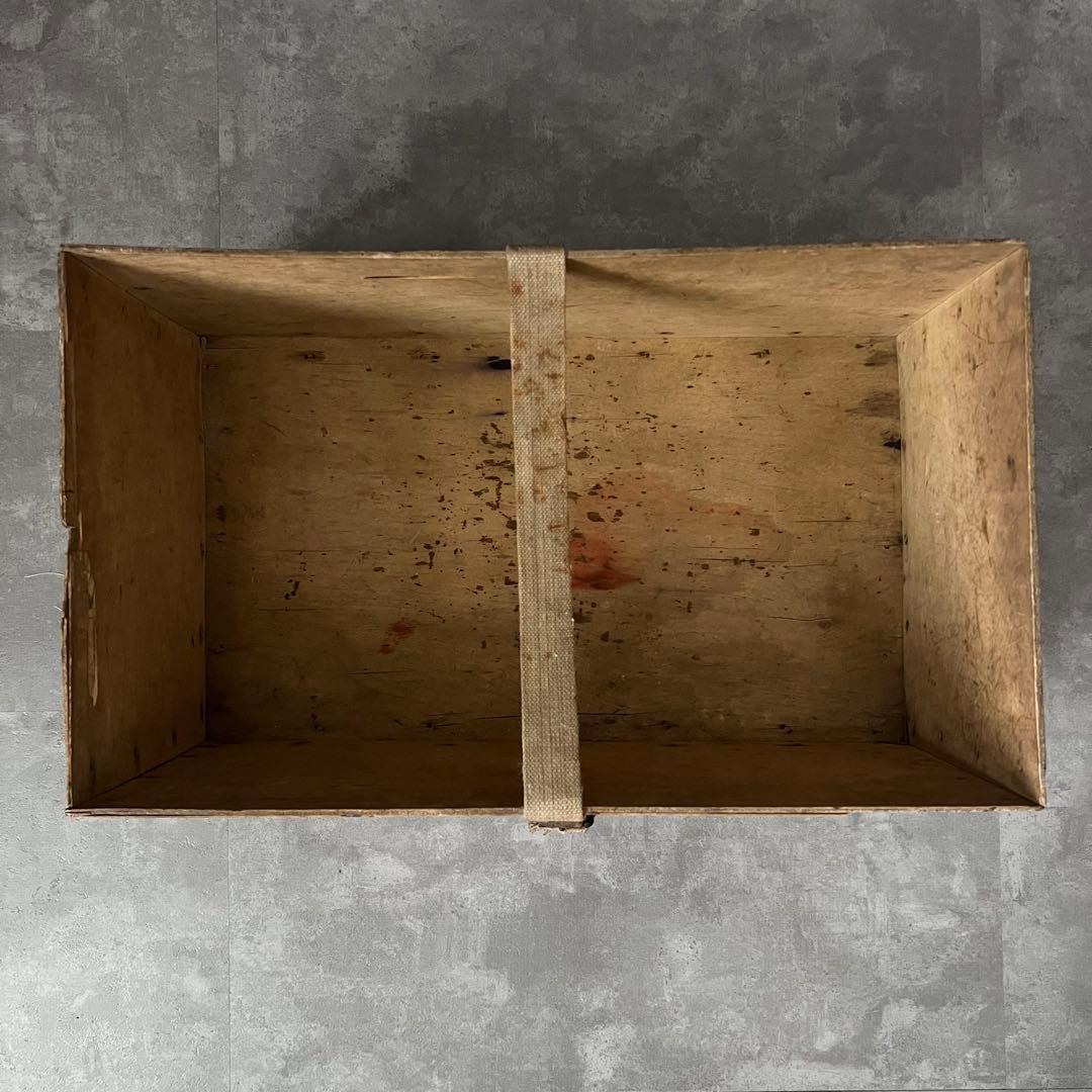 イギリスアンティーク ウッドボックス コンテナ 収納