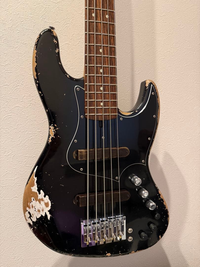 ベース Xotic XJ-1T 5st Heavy Aged