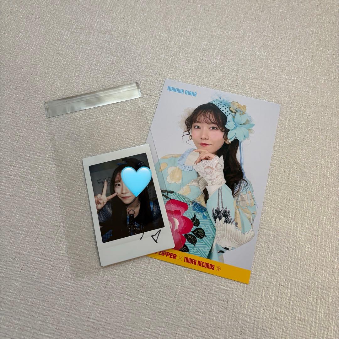 FRUITS ZIPPER 真中まな 直筆サイン入りチェキ　抽選会