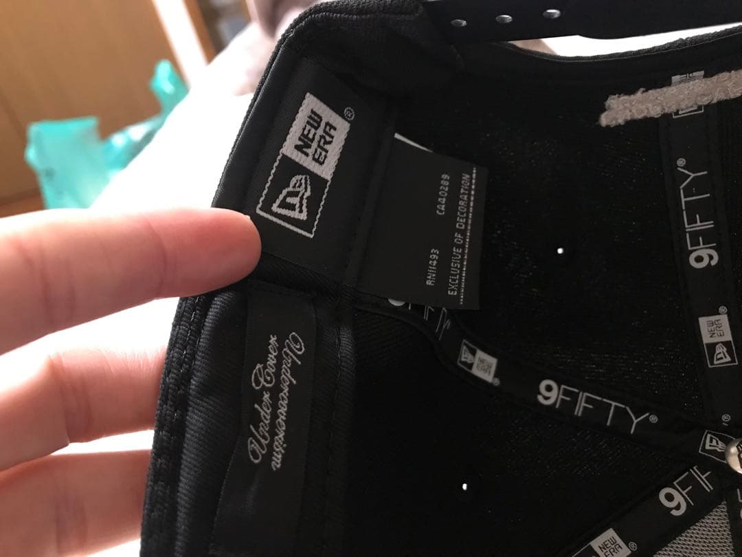 UNDERCOVER×NEW ERA キャップ　ブラック　9fifty LP