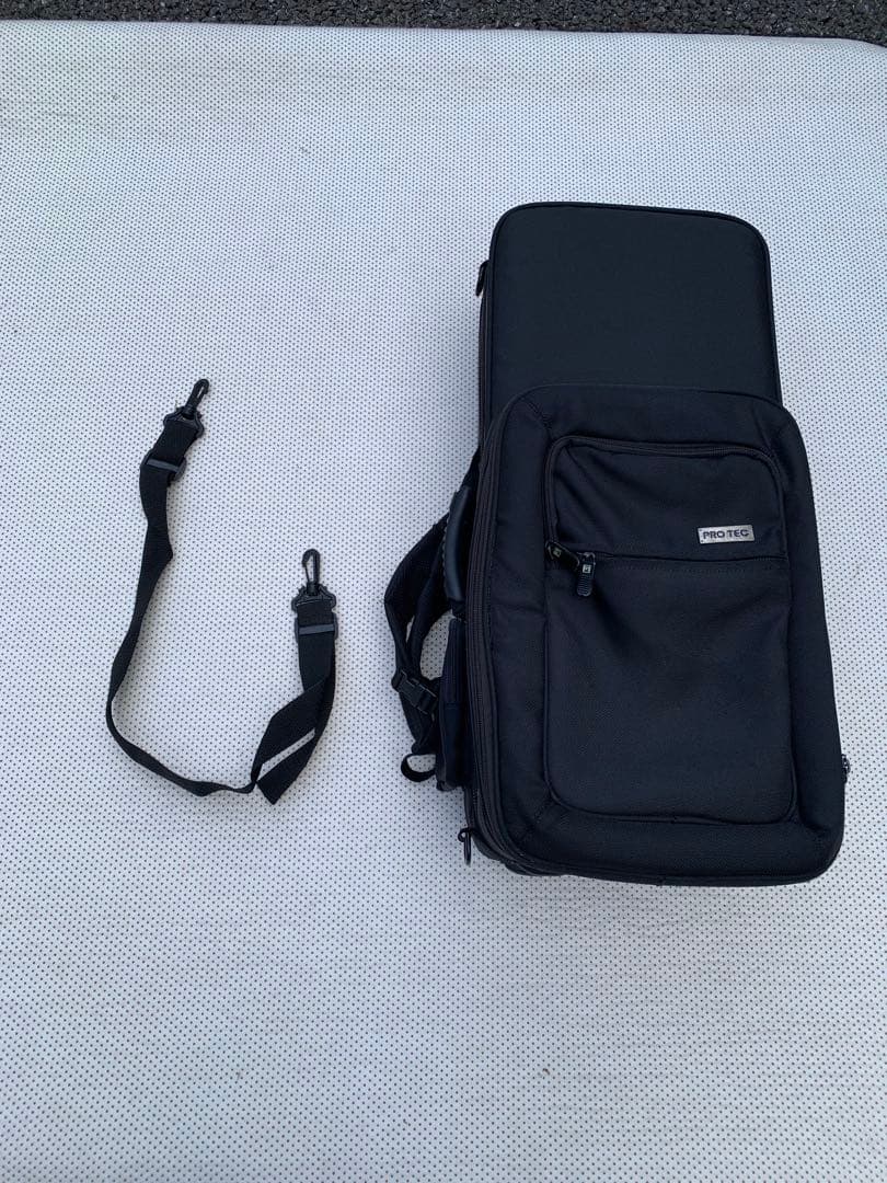 【ジャンク品】アルトサックス セミハードケース(protec) M0039