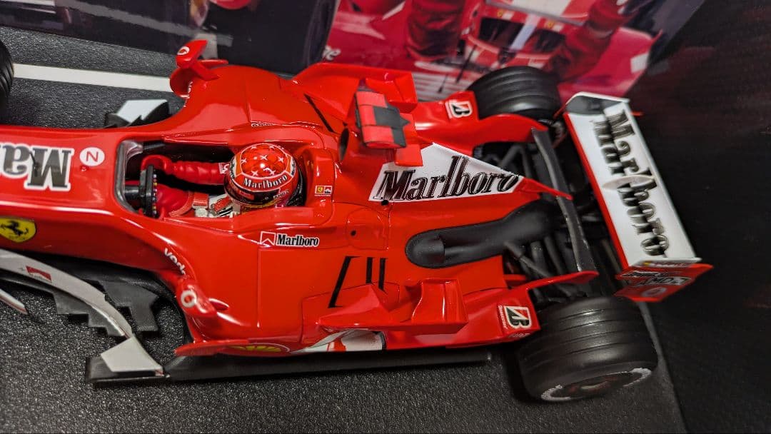 HW 1/18 FERRARI 248 F1 #5 シューマッハ カスタム