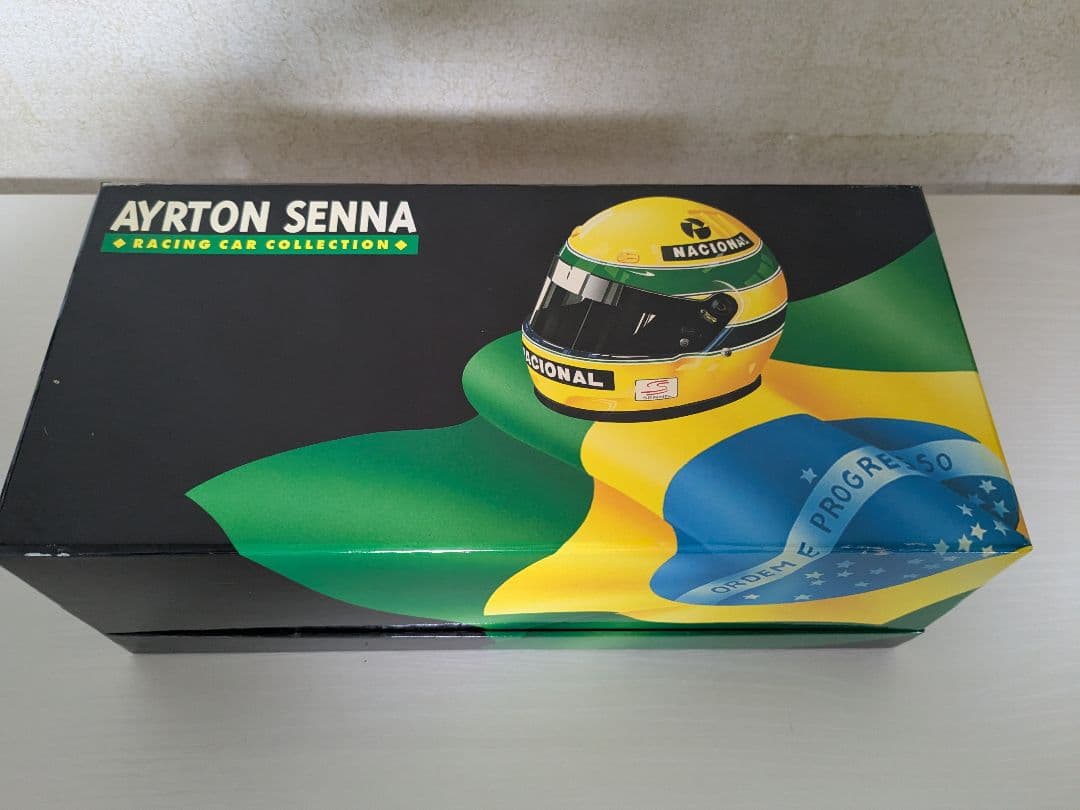 F1 MINICHAMPS 1/18 ロータスルノー97T アイルトン・セナ