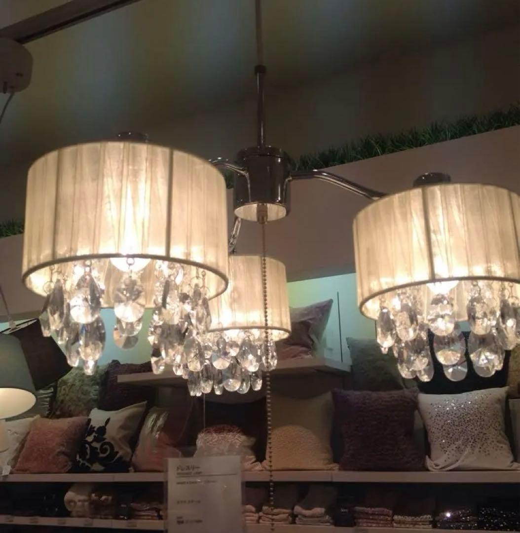 【ことぶき様】フランフラン シャンデリア Franc Franc クリスタル照明