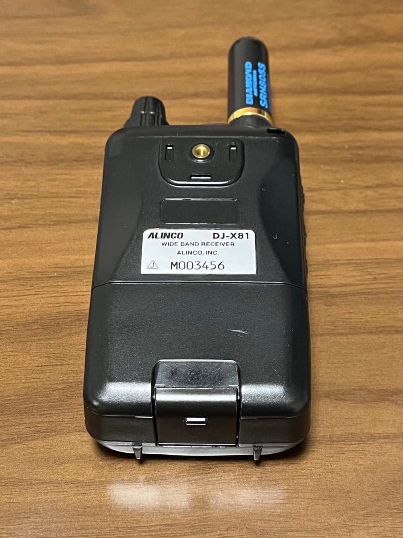 ALINCO DJ-X81 受信機 バッテリー充電器付き