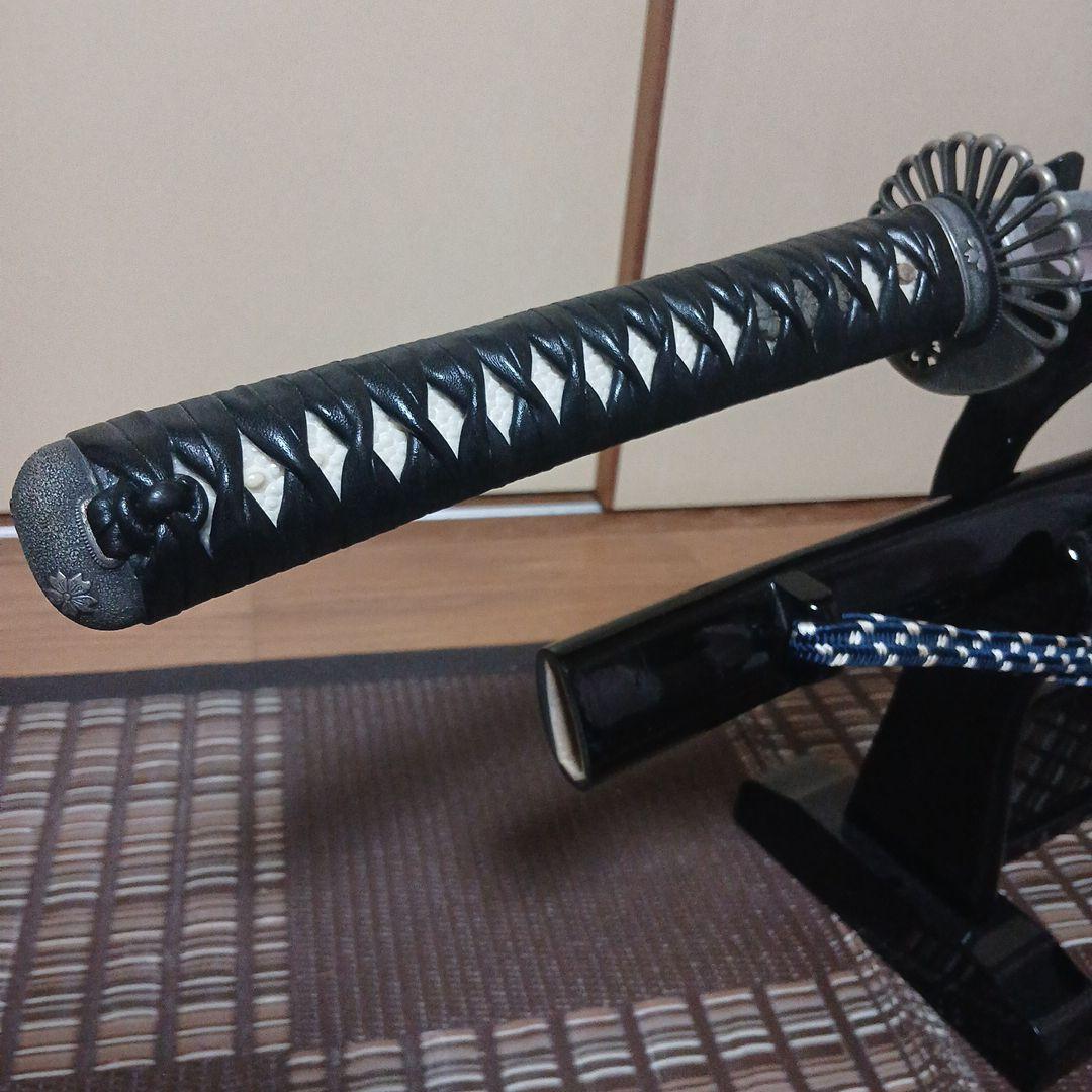 最上級高級居合刀　桜肥後真剣拵(模擬刀　模造刀)