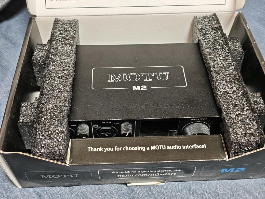 【年内のみ値下げ】MOTU M2 USBオーディオインターフェース