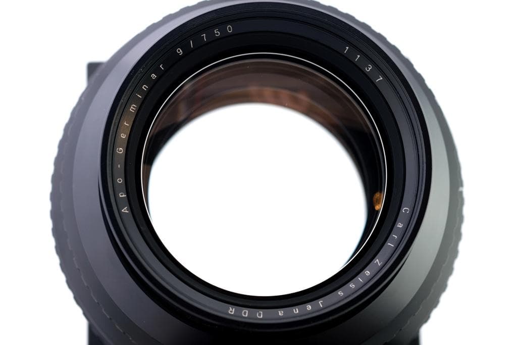 レア！！カールツァイス・イエナ アポ・ゲルミナー9/750 sinarボード付き