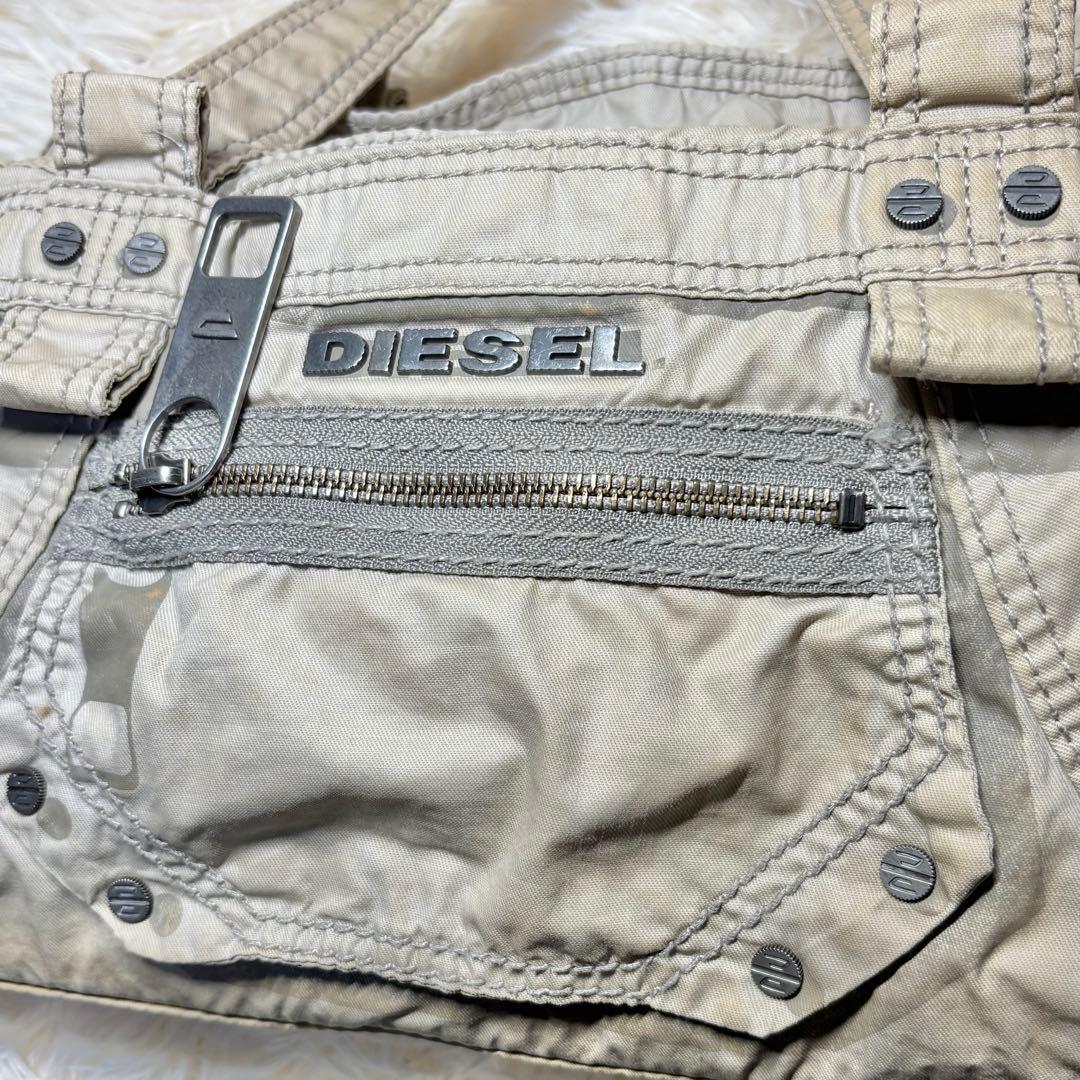 DIESEL archive l logo ショルダーバッグ Y2K