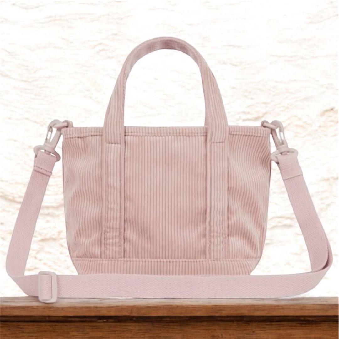 THE NORTH FACE コーデュロイ トートバッグ ピンク海外限定！