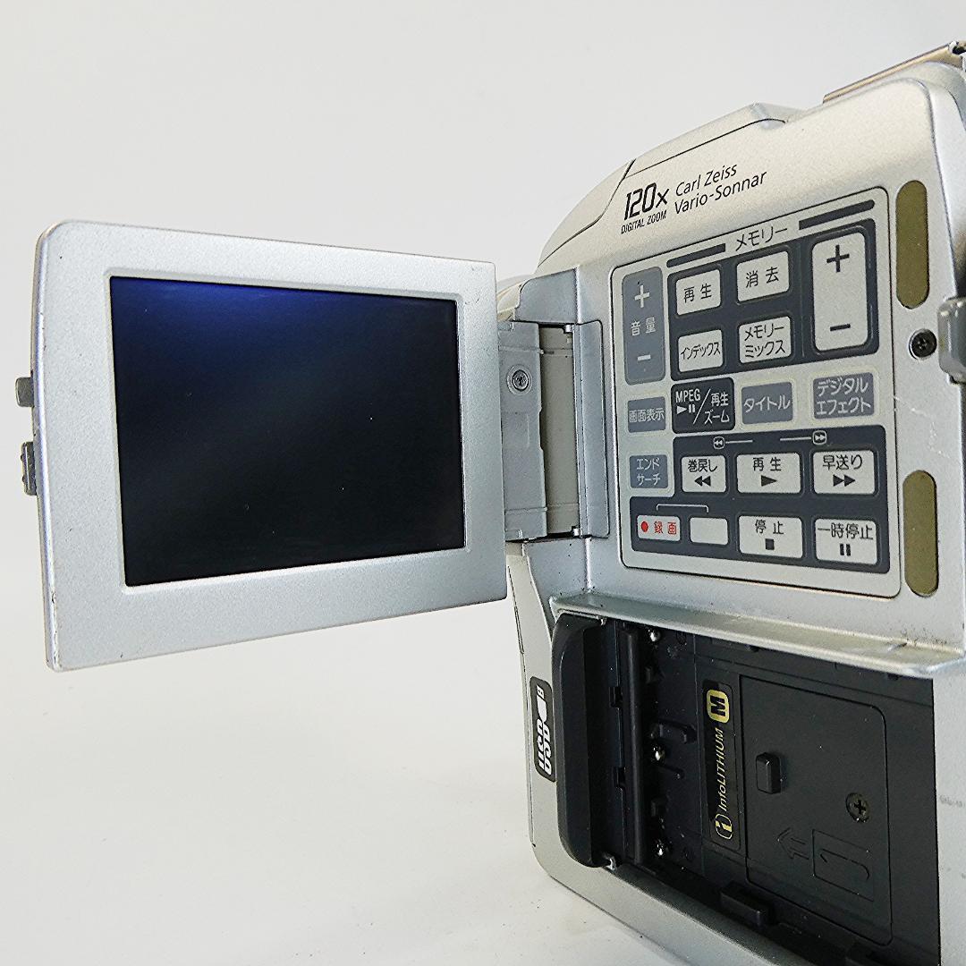 動作品 ソニーDCR-PC110 MiniDV ビデオカメラ DVDダビングに