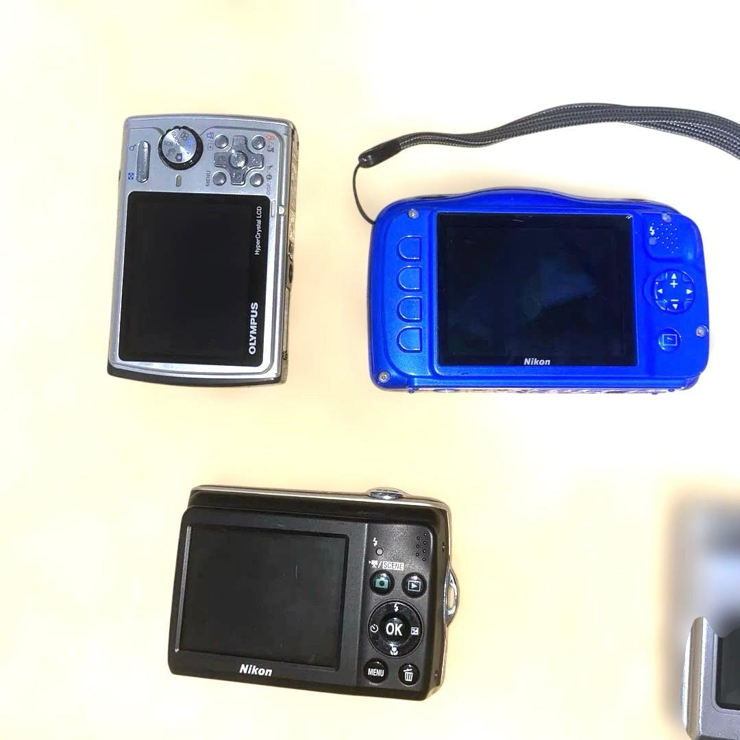 ジャンク品Canon IXY Nikon COOLPIX等デジカメ14台