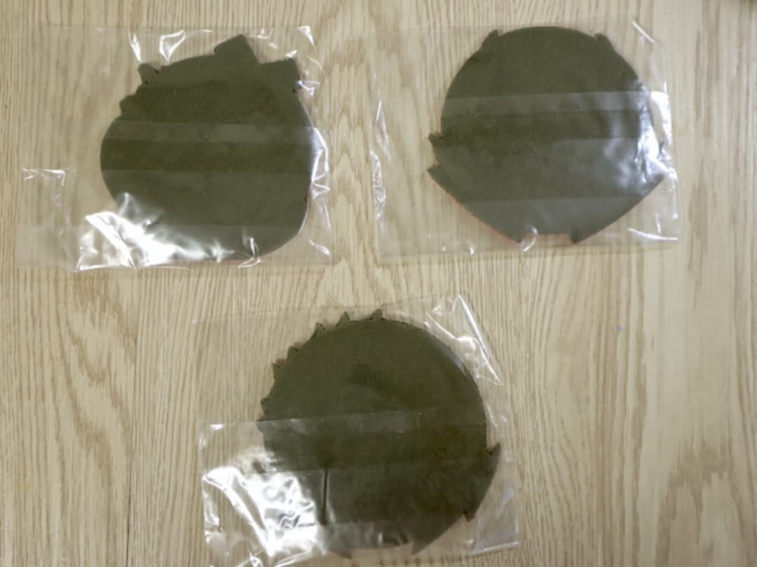 【未開封】 木更津駐屯地 第4対戦車ヘリコプター隊 雷神ワッペン 3種セット