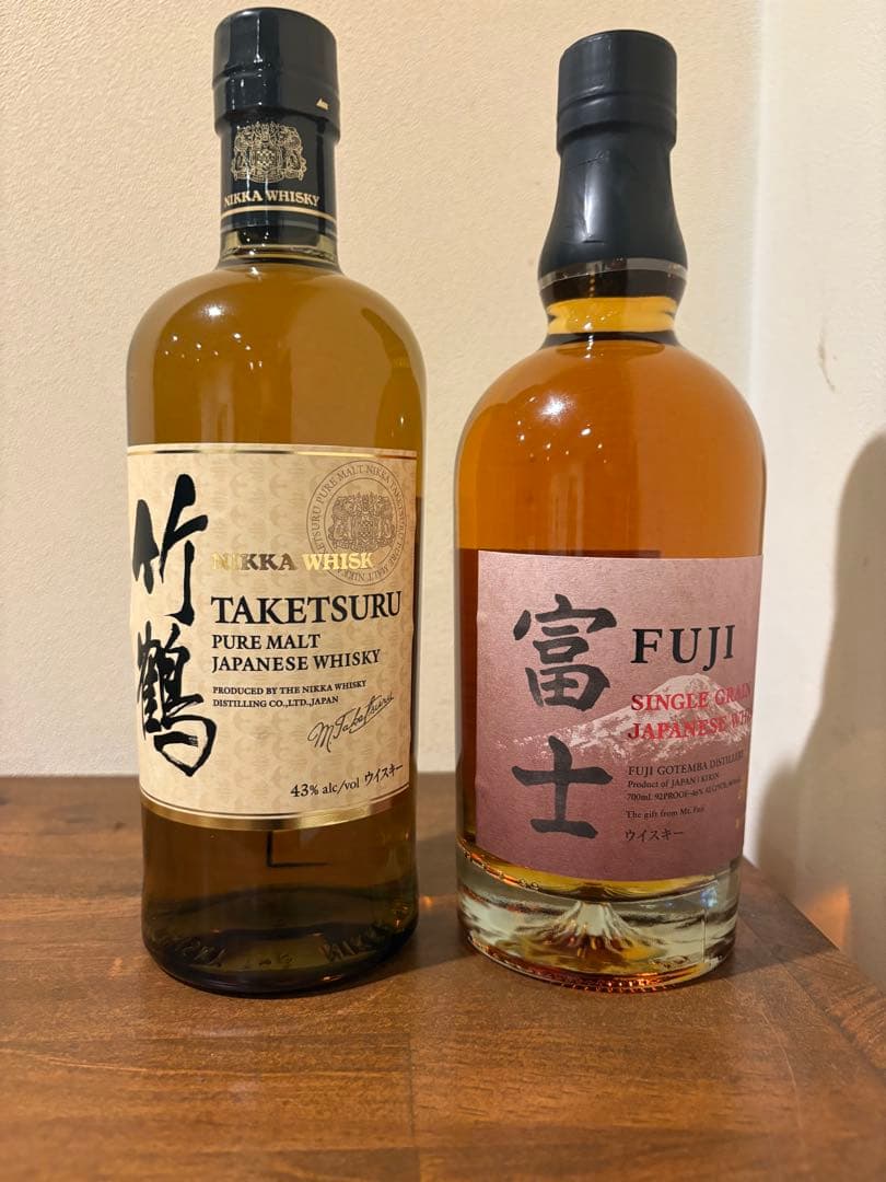 TAKETSURU & FUJI ウイスキー 700mlセット