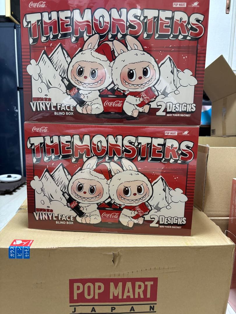THE MONSTERS LABUBU ぬいぐるみ コーラ　COCA-COLA