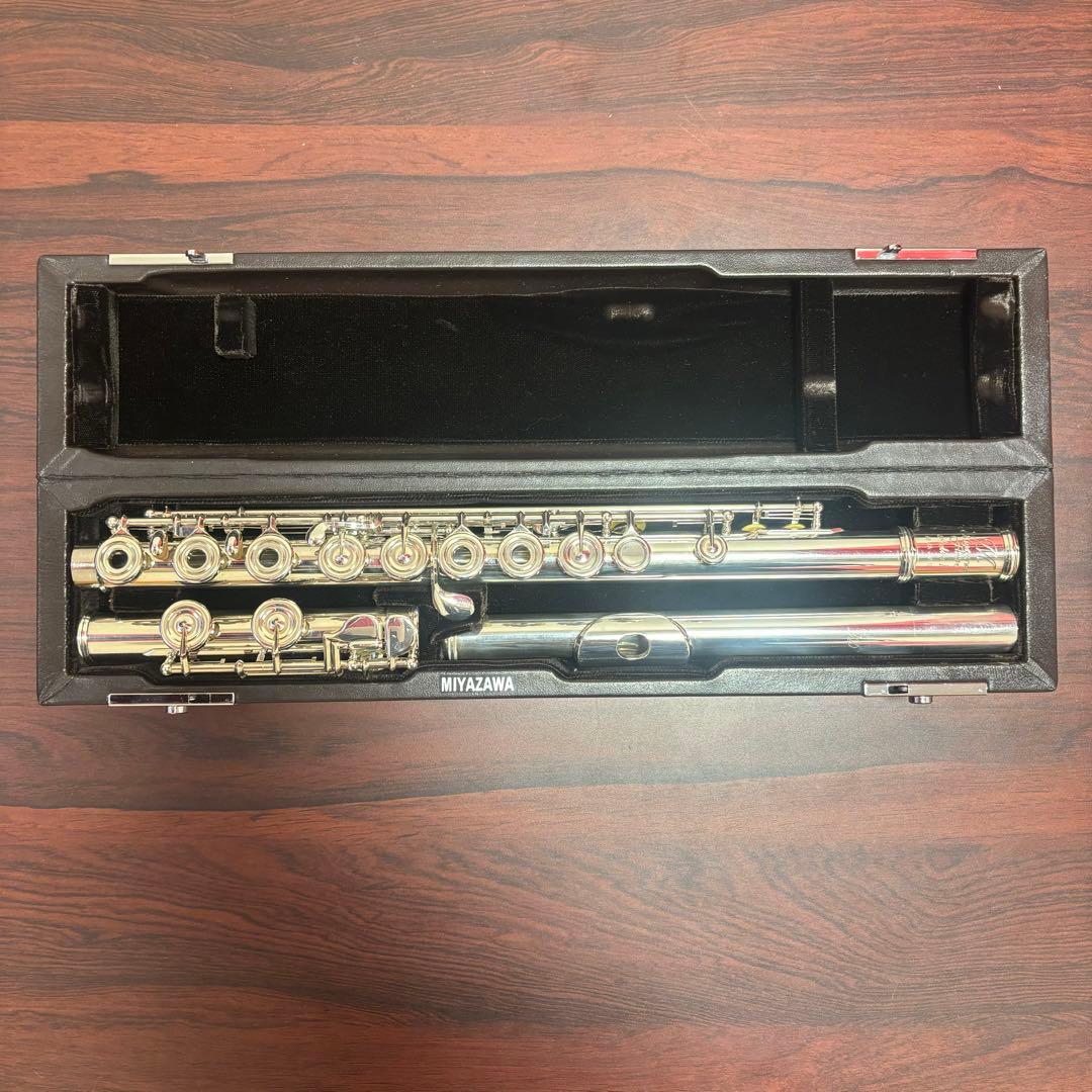 ミヤザワ フルート アトリエⅠ 頭部管銀製モデル インラインリングキー
