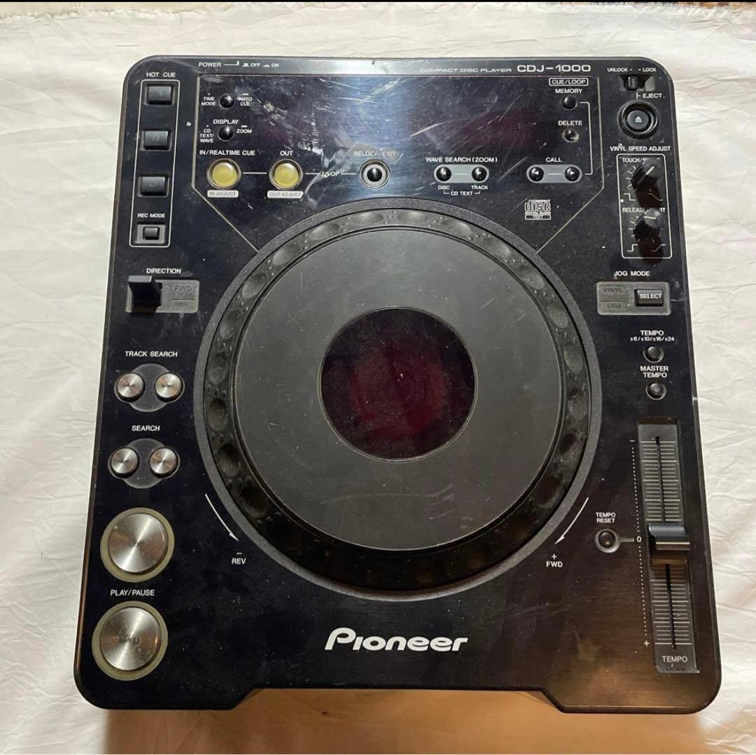 DJ機材 pioneer cdj 1000