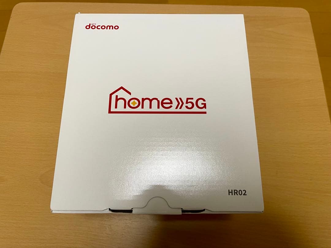 新品未使用 docomo  5G ホームルーター HR02