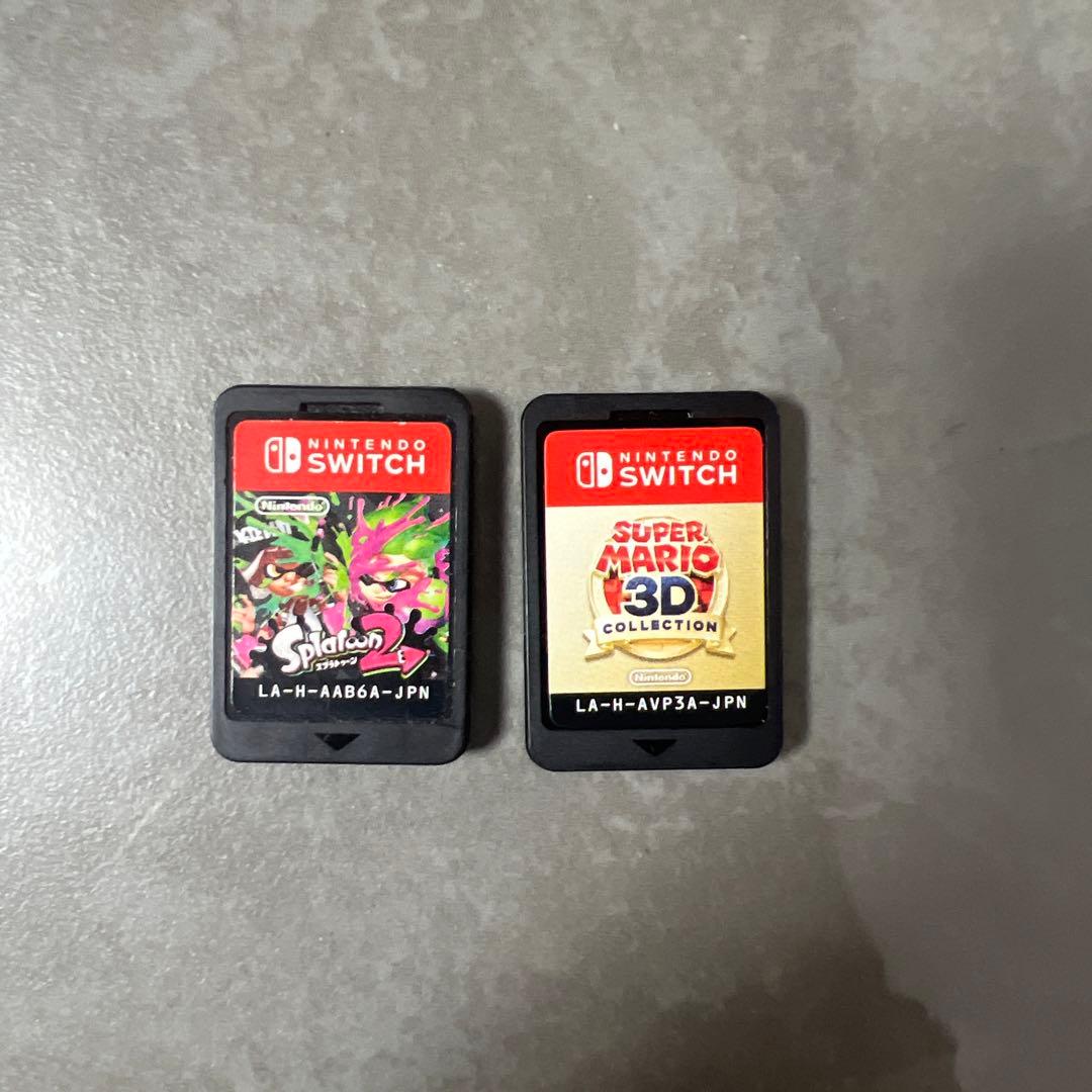 スプラトゥーン2 スーパーマリオ3Dコレクション　Switch ソフトまとめ売り