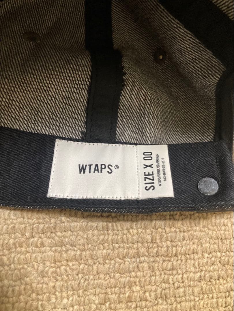 帽子 WTAPS 22AW T-6H CAP DENIM BLACK
