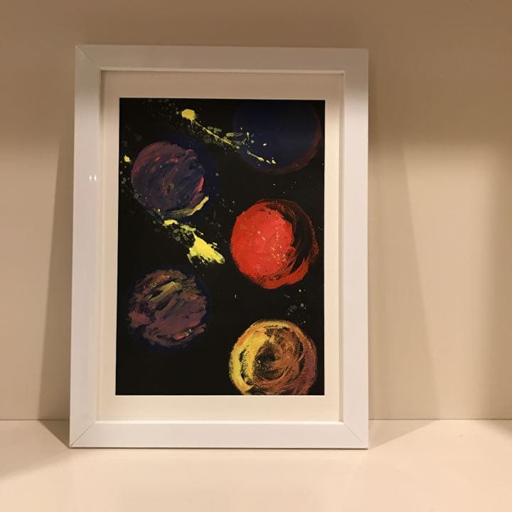 世界に1つだけです。アクリル絵画